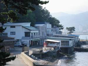 The town of Asamushi