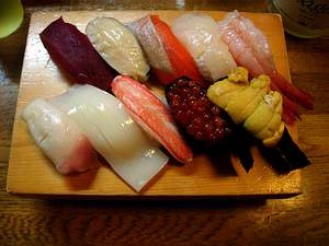 Sushi in Oshoro